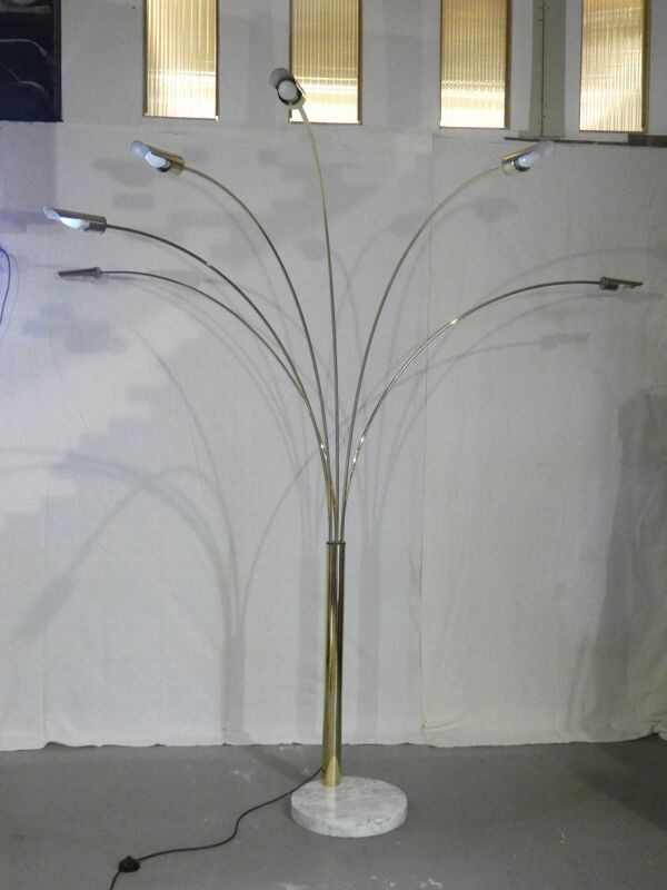 Lampadaire Arco Italien des années 70