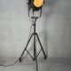 Vintage industrial theatre spotlight on tripod – Cremer