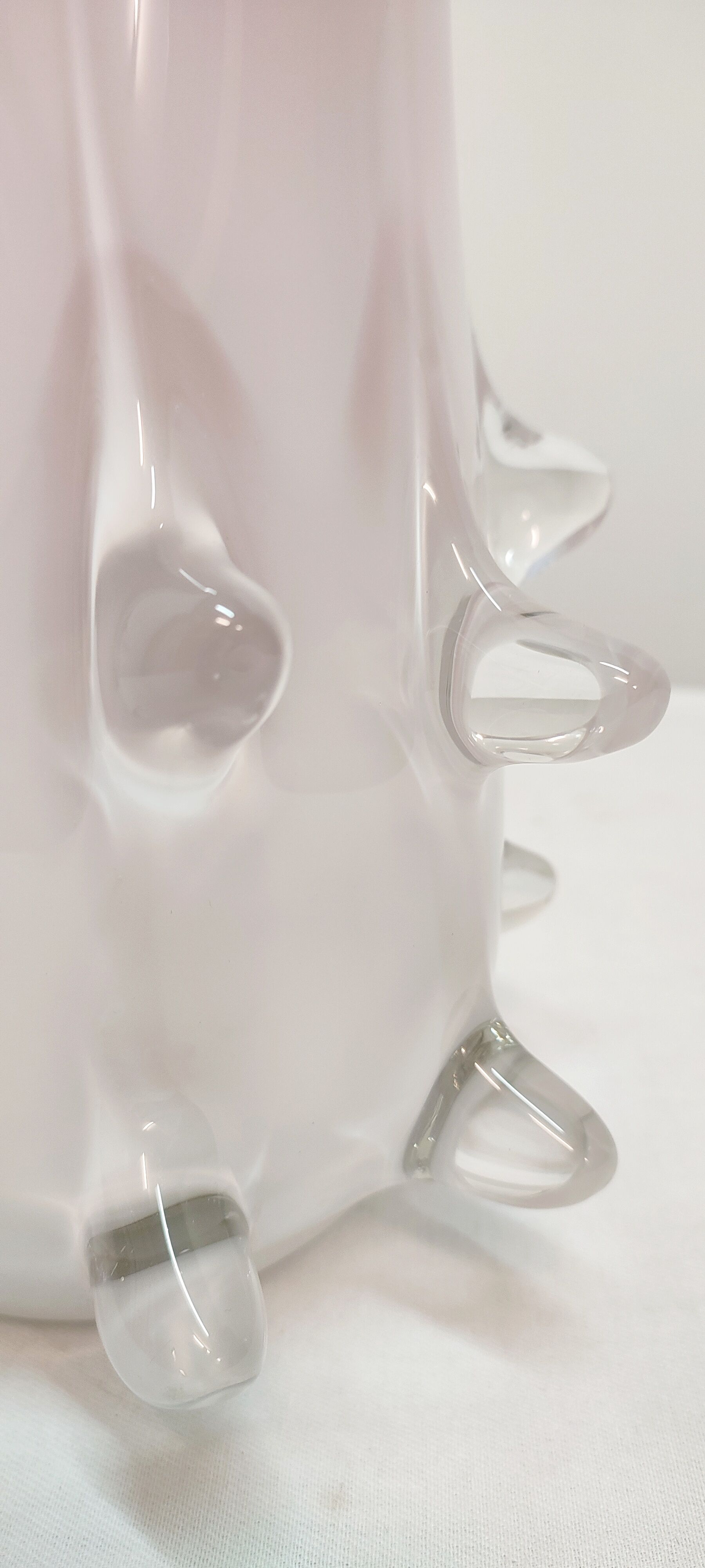 Murano glass vase. Italy 1980s.