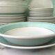 Service plates Lunéville 37 pieces for 10 people