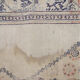 Antique Persian Carpet Handwoven Cream Wool Sarab Rug- 103x384cm