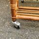 beautiful rattan and bamboo serving cart from the 1960s/70s