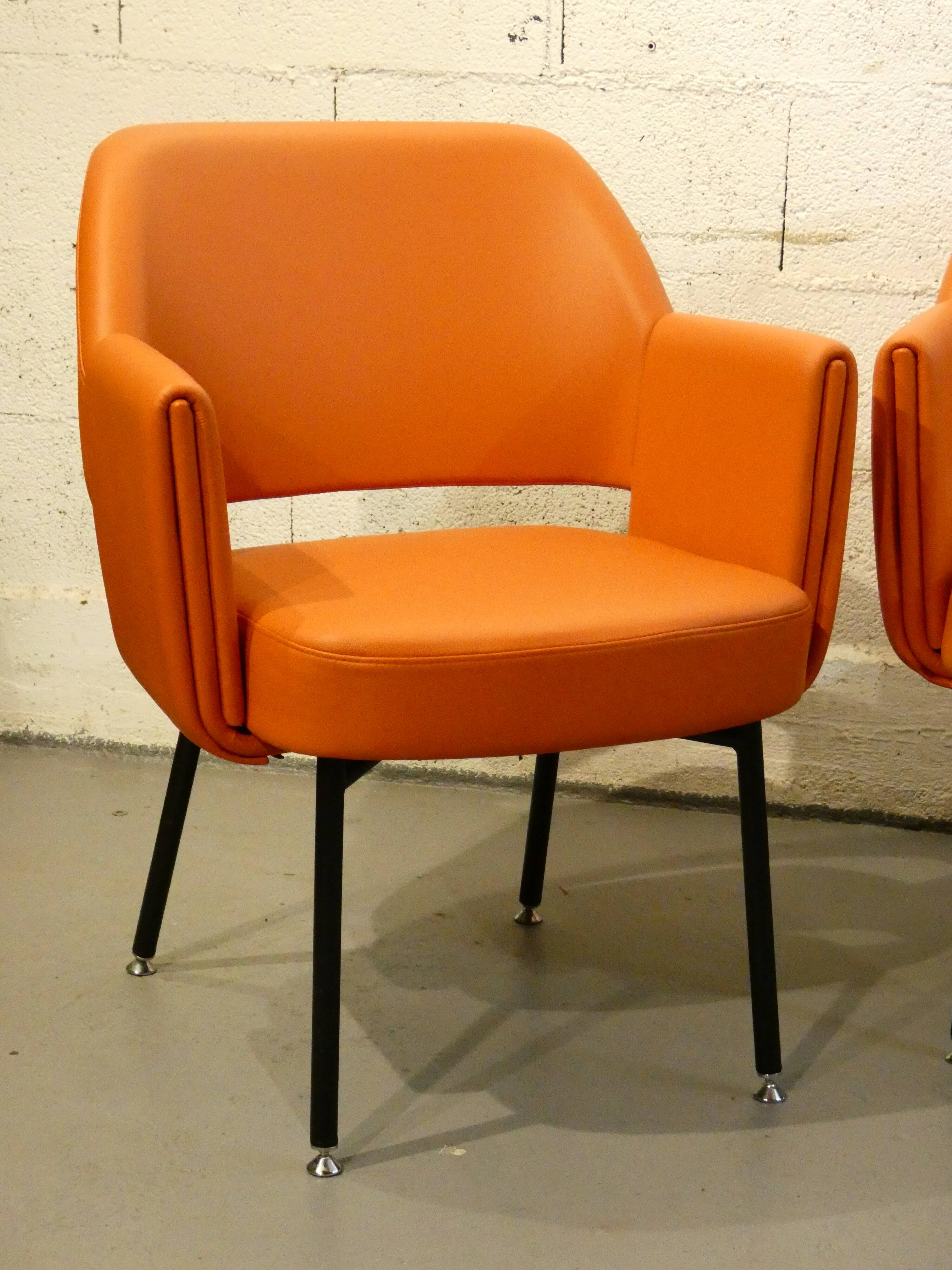 Armchairs model "Deauville", design by Marc and Pierre Simon, published by Airborne