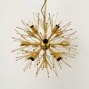Large Floral Ball Chandelier by Palwa