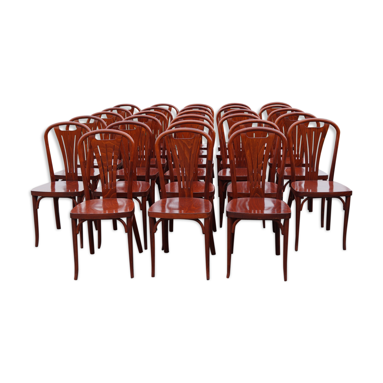 Set of Baumann chairs