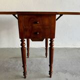 Louis Philippe bedside table with shutters