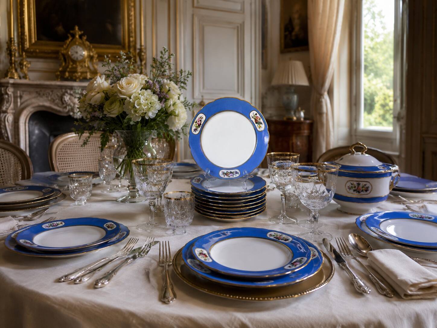 Porcelain service from Paris