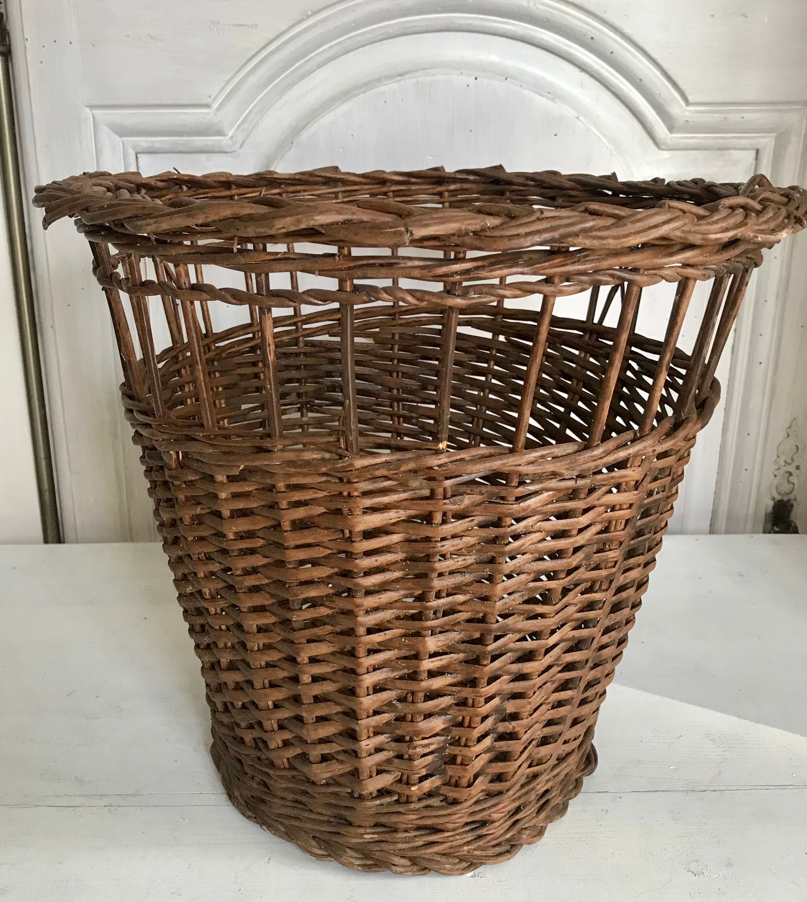 Vintage paper basket