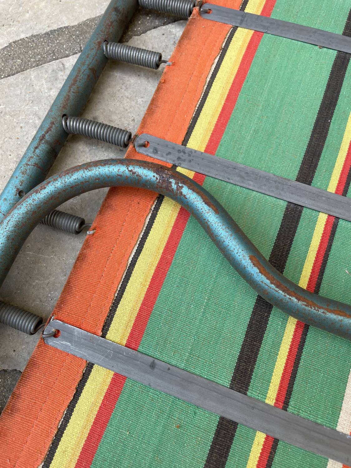 Vintage folding bed “Universal Bedding”