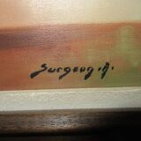 vintage poppy painting