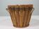 French bamboo pot/planter 1950-1960