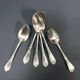 6 small spoons Boulenger Art Nouveau