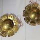 Svend Aage Holm, pair of Scandinavian wall lamps, "Flowers" from 1960