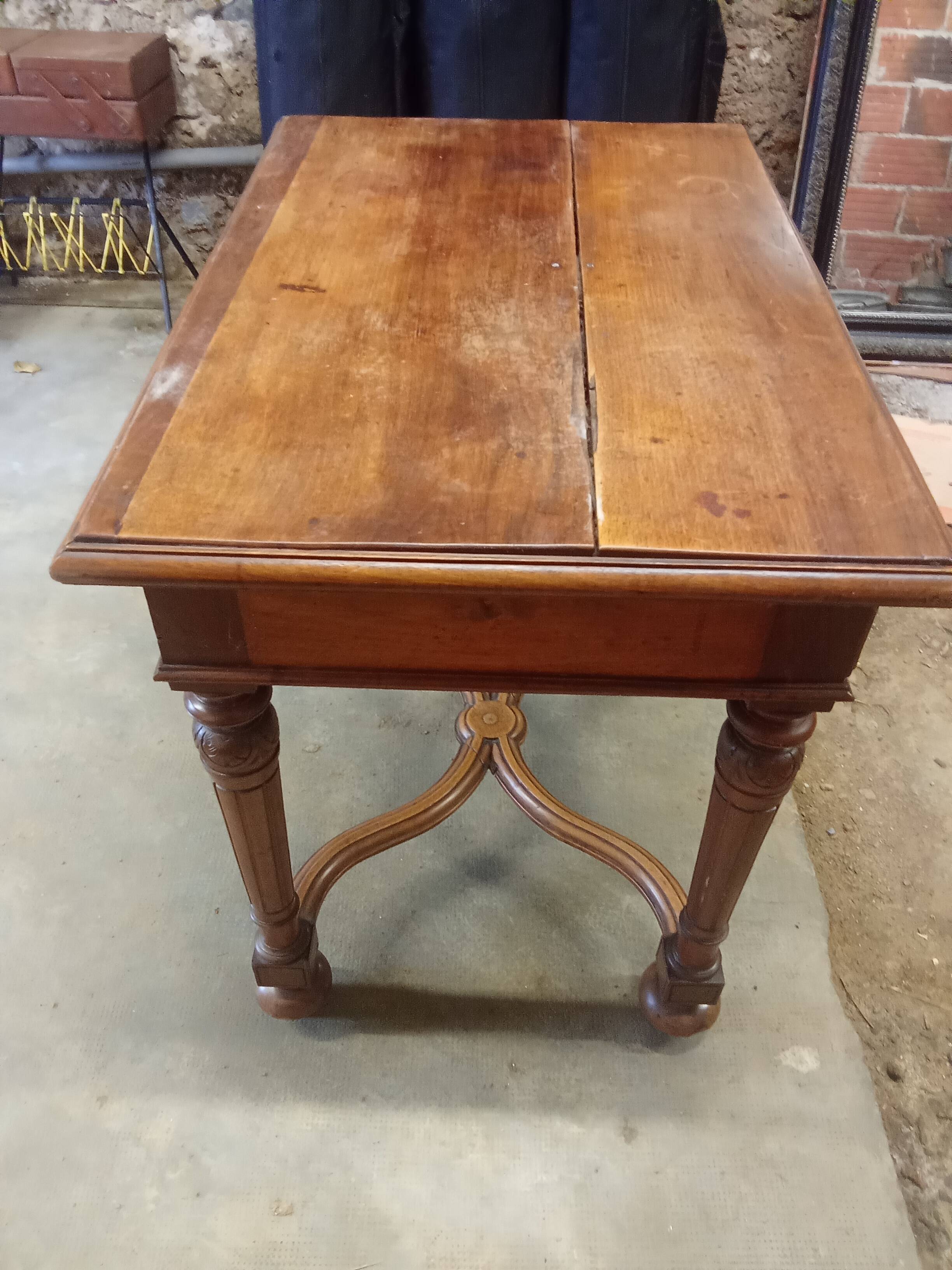 Rustic Louis XVI table.