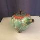 Cloisonnée tea in the shape of lotus flower