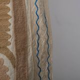 Hand knotted rug, vintage turkish rug 134x151 cm