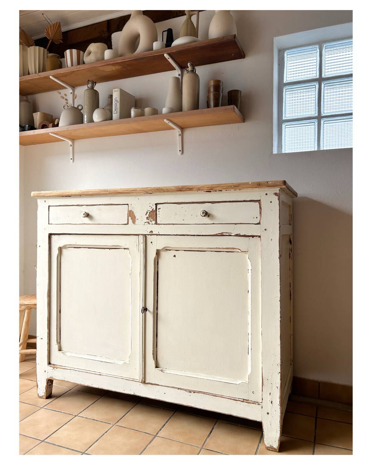 Patinated Parisian buffet