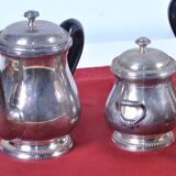 Service , thé , café , en metal argenté François Frionnet