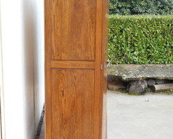Art deco wardrobe in solid oak