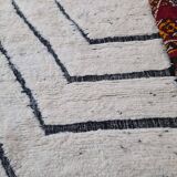 Handmade wool Berber rug 300X200 cm