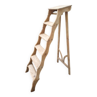 Wooden stepladder