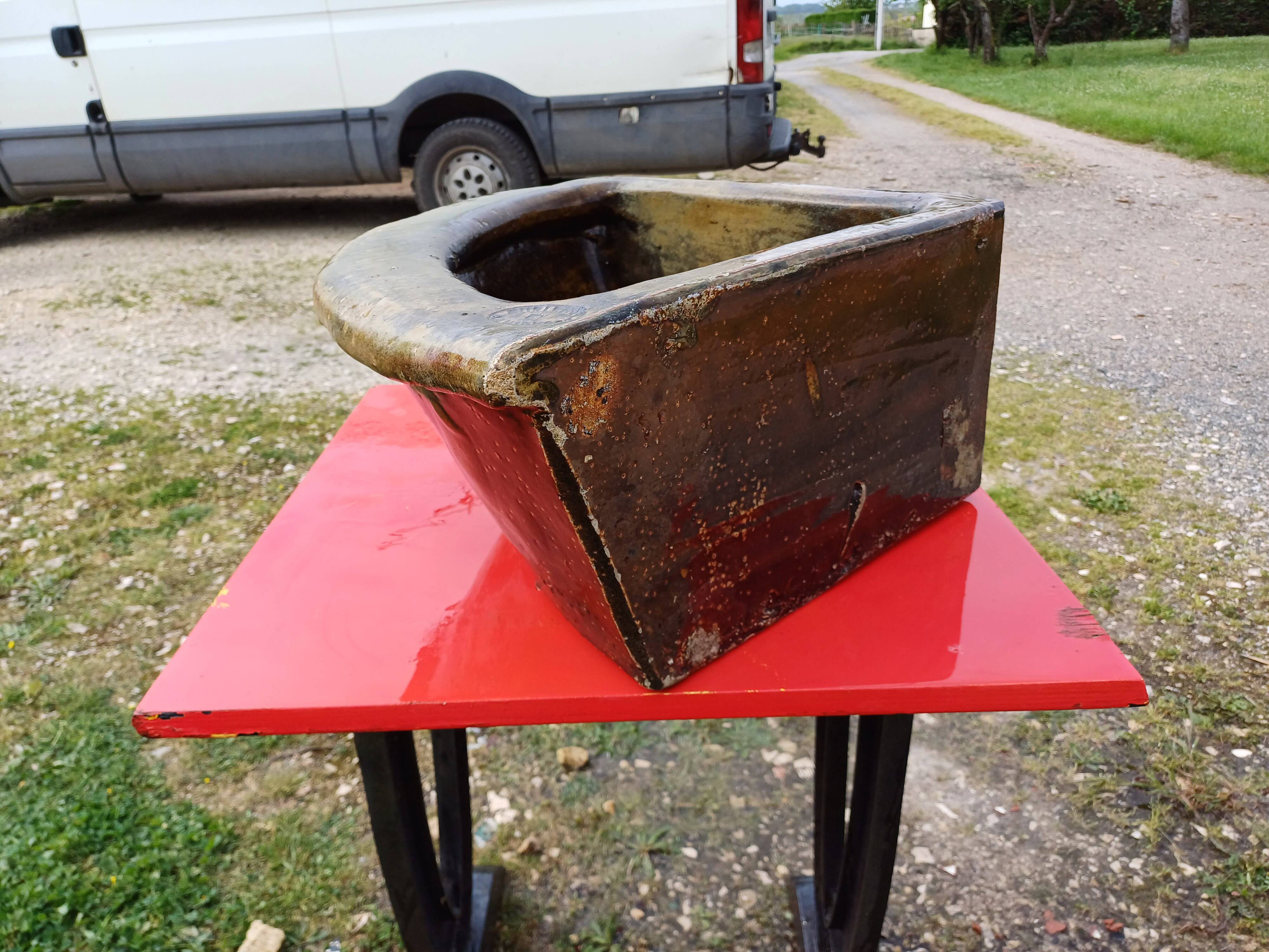 Bac en Fonte émaillée