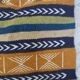 Handmade multi-colored kilim rug in pure wool 105x55 cm