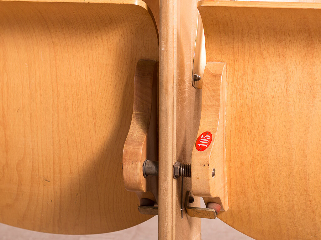 Pair of cinema folding seats