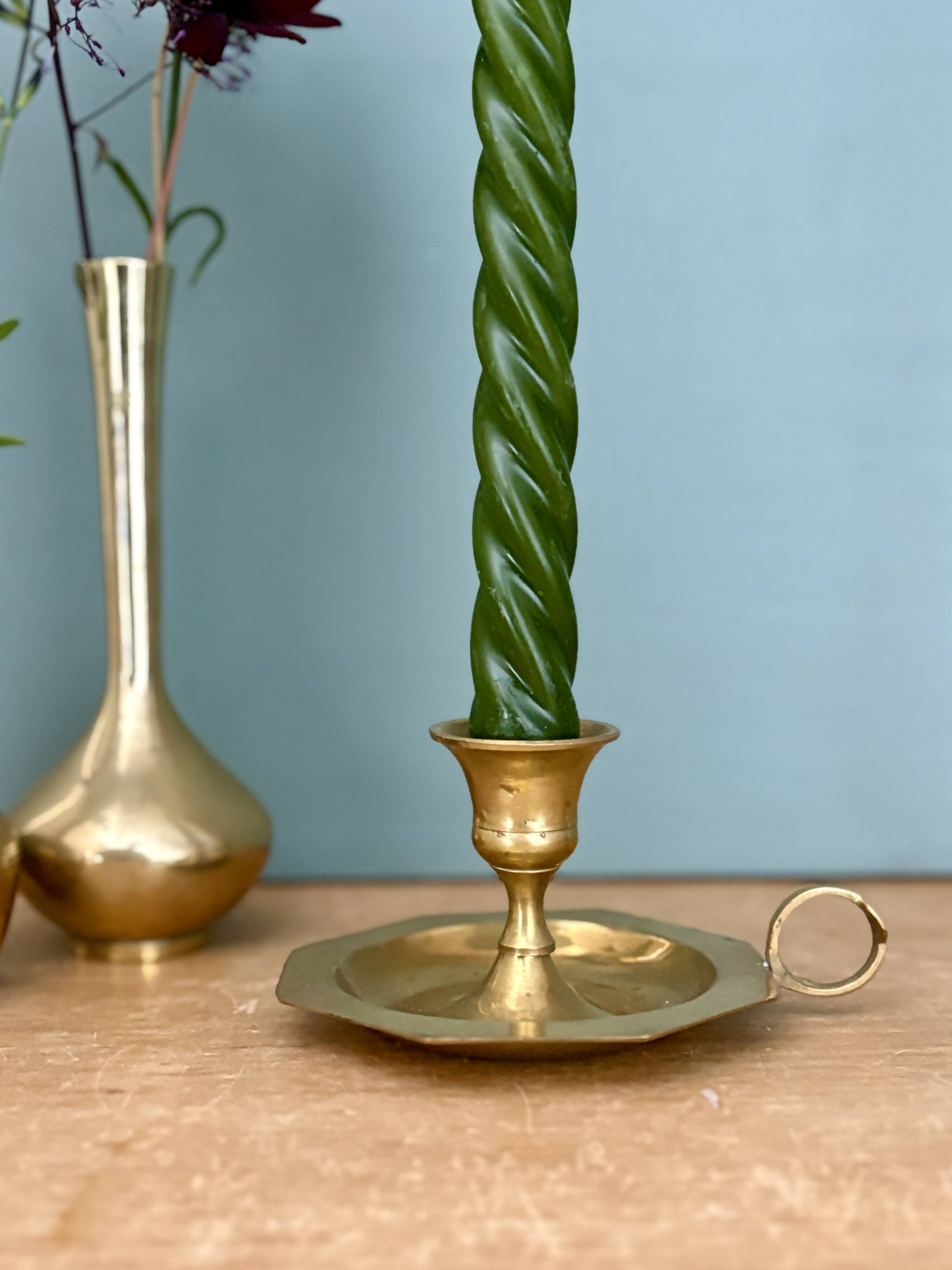 Antique brass candlestick/candlestick (B2)