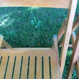 Series of 3 folding chairs