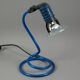 1990s Postmodern ESTO Spiral Adjustable Desk Light.