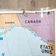 Vintage school map war in europe and the pacific mdi year 1975