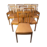 Set of 10 dining room chairs 1940