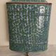 Old enamelled sheet metal wall fountain