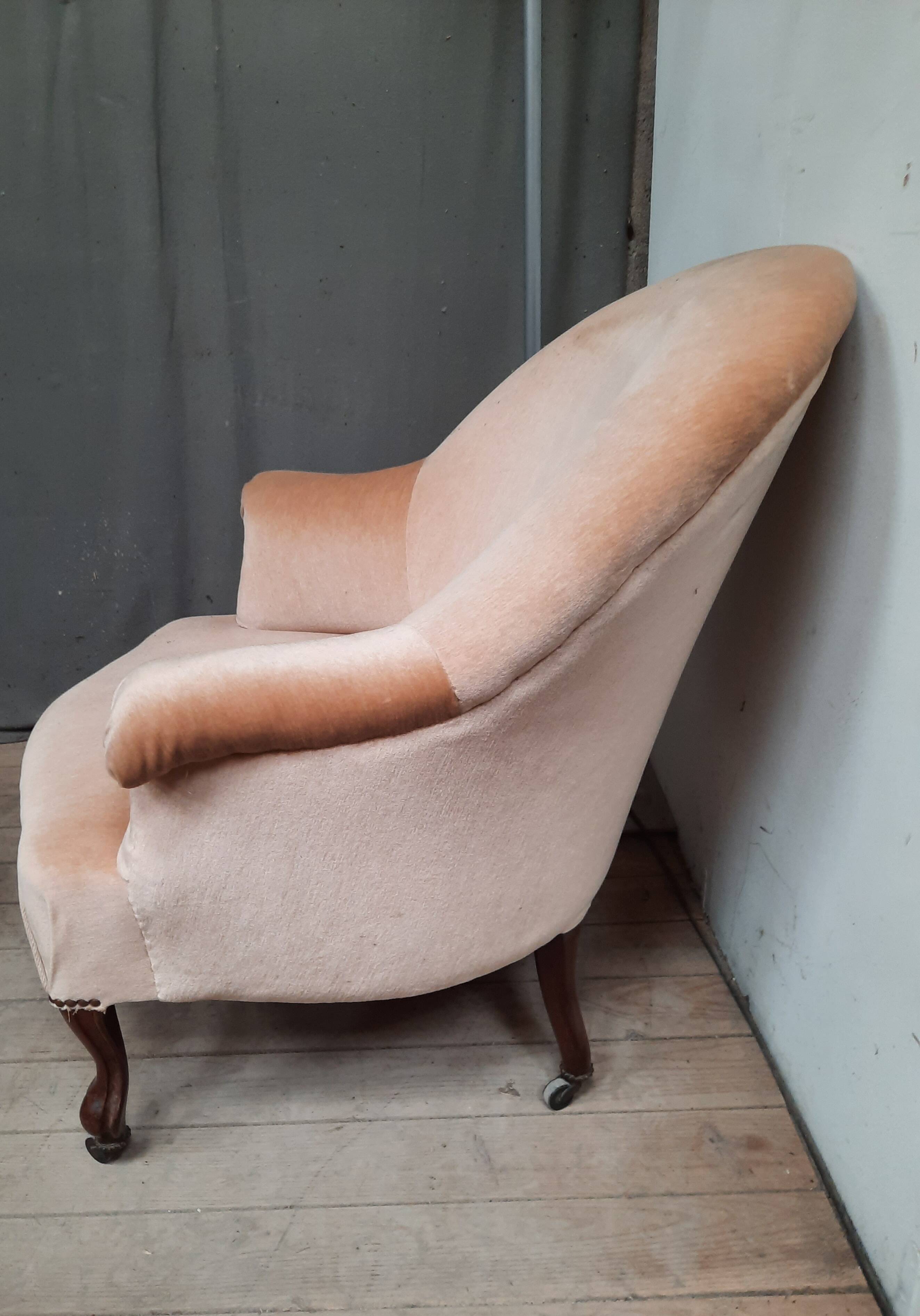 Paire de fauteuils crapauds