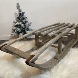 Old sledding wood patinated wood