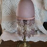 Lampe bronze et pâte de verre