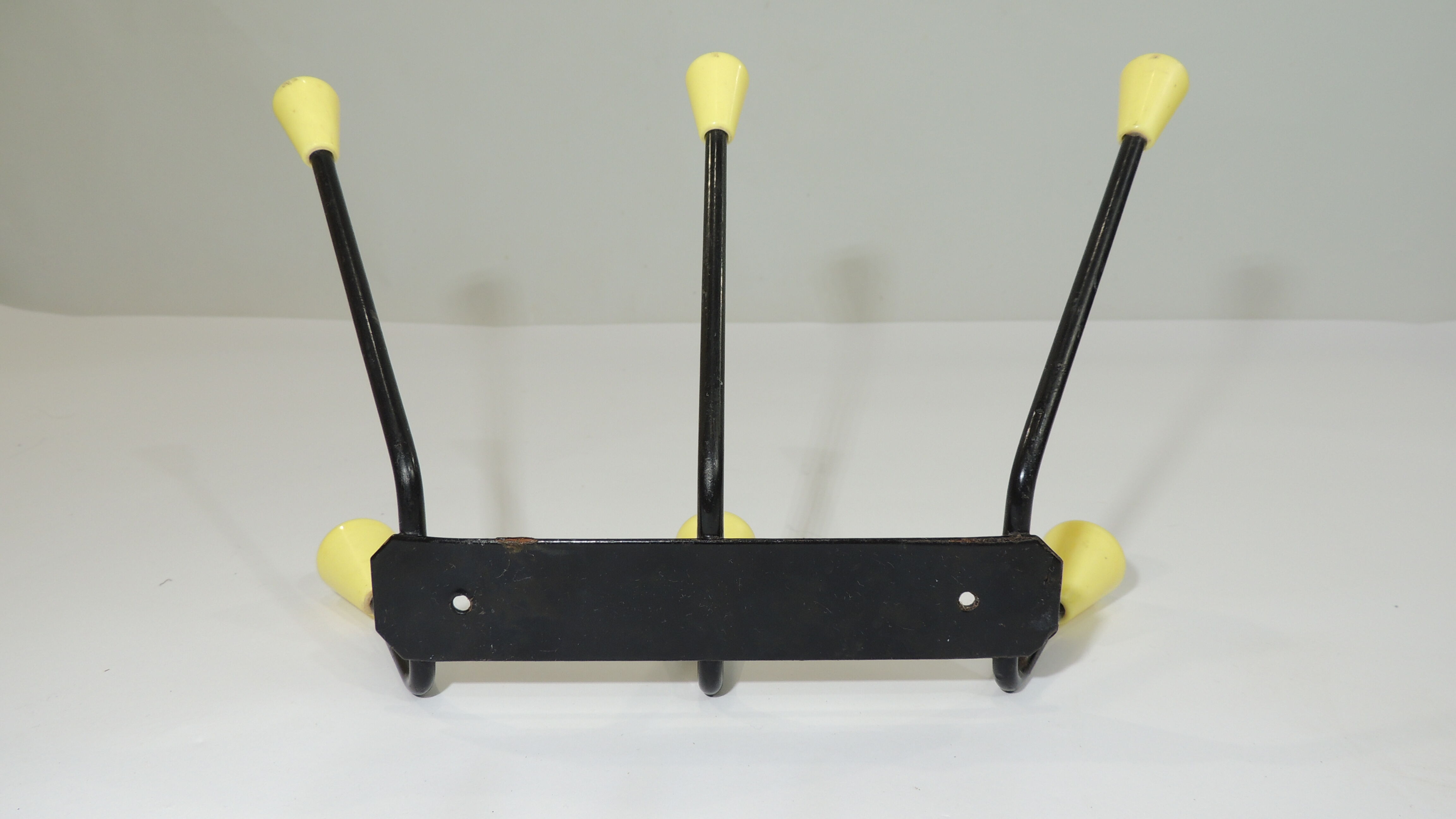 Vintage coat rack three arms