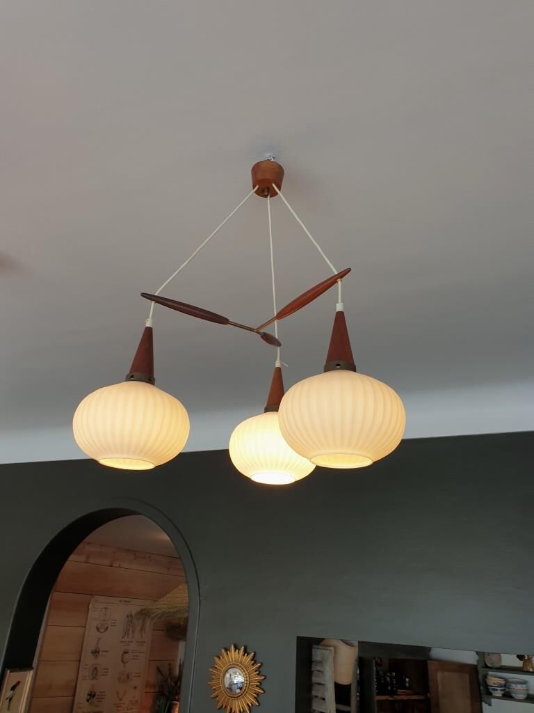 Scandinavian pendant lamp Louis Kalff