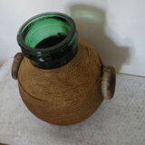 Canister in a jute dress