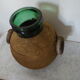 Canister in a jute dress