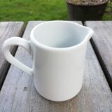 Trio de pot à lait en porcelaine blanche