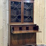 Nineteenth-century English mahogany scriban