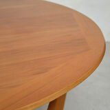 Table basse scandinave ronde, 1960