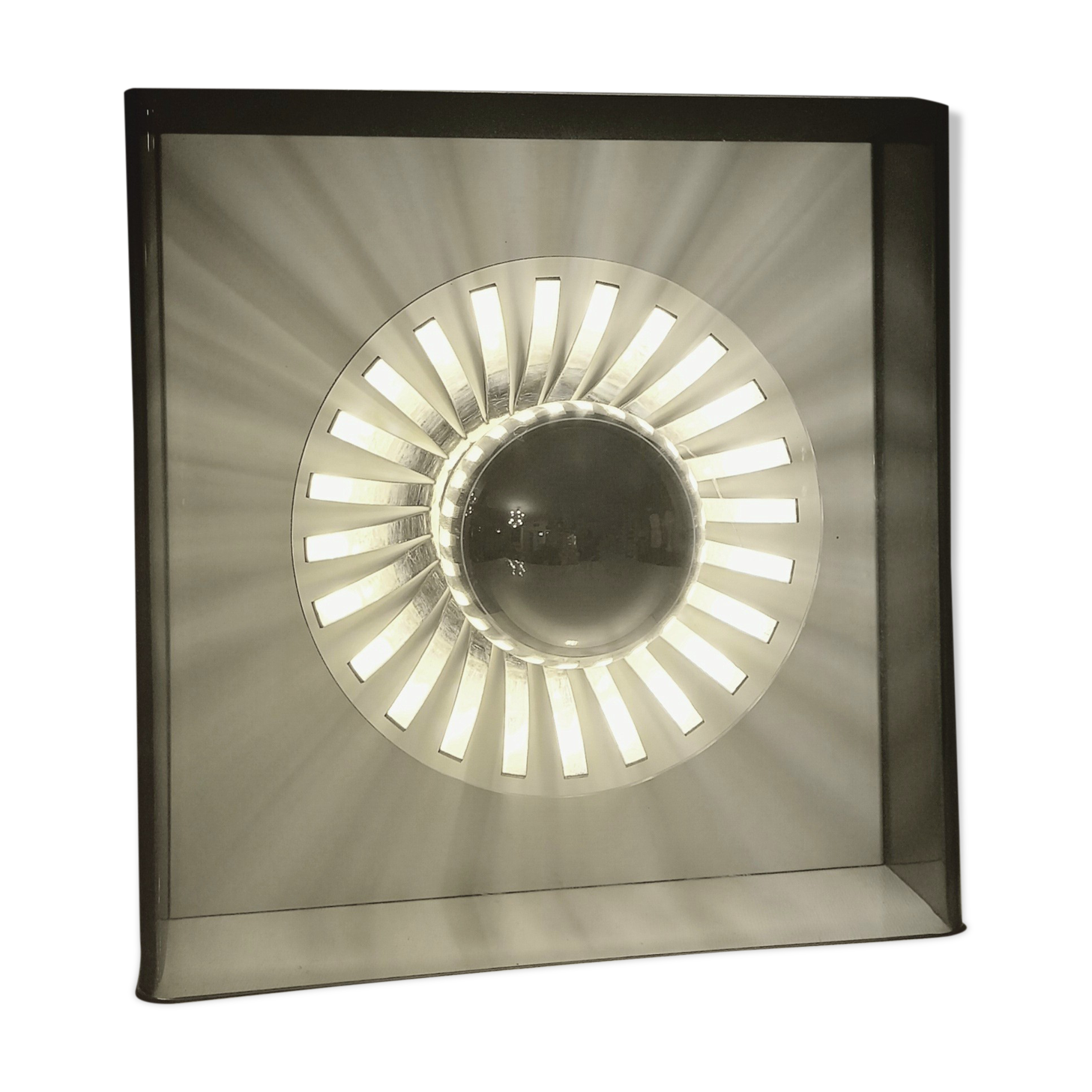 Vintage space age wall lamp