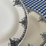 Saint-Jean Varage ironstone soup plates