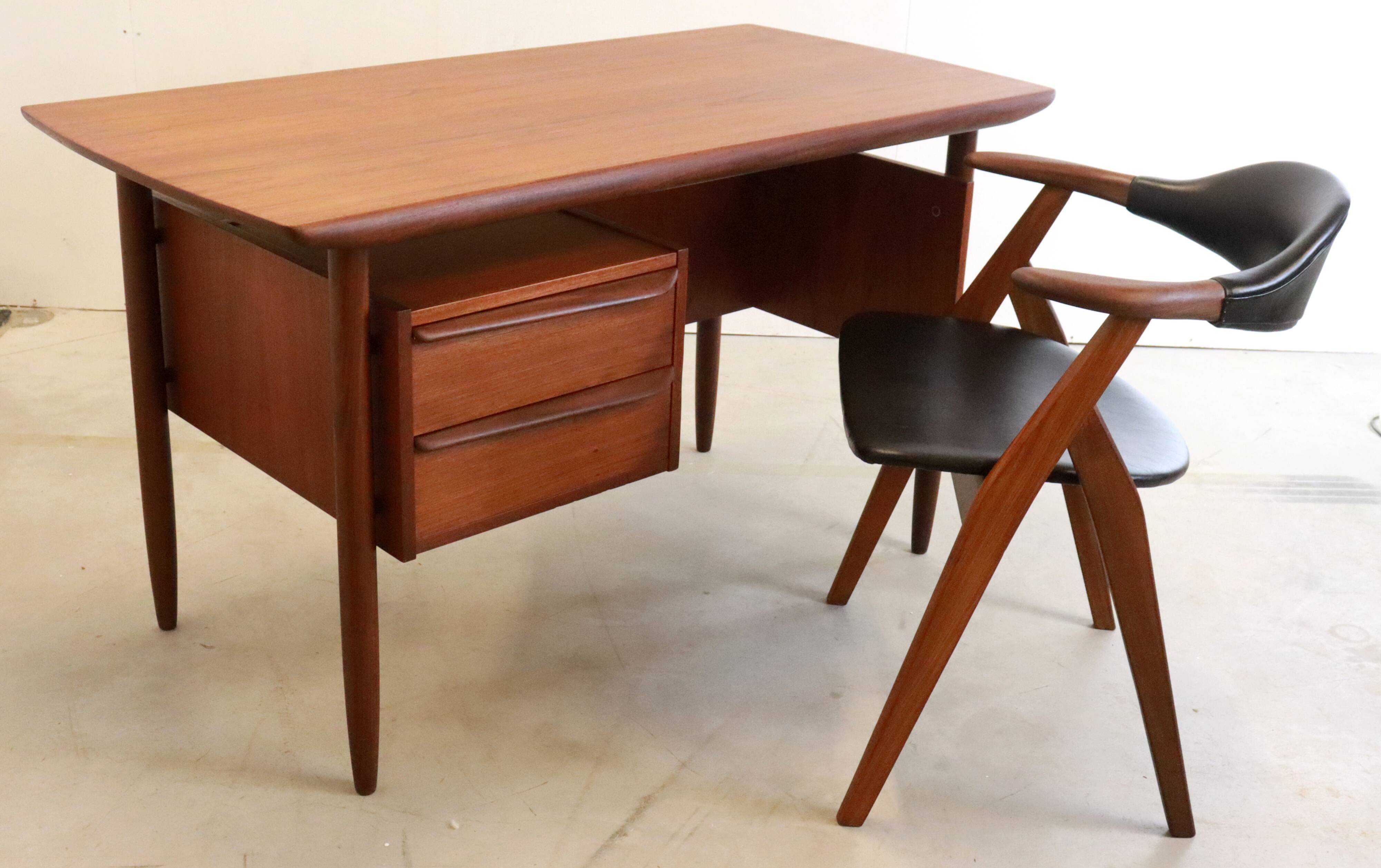 Dutch design vintage mid century propos hulmefa desk + chair