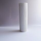 Mid-century modern Op-Art Studio Line bisque porcelain vase by Werner Schreib for Rosenthal, 1960s