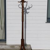 Baumann parrot coat rack, simple, dark beech