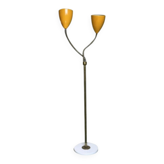Mid-Century Yellow Floor Lamp, Italy, 1960s